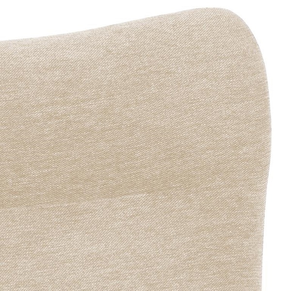 Fotel z podnóżkiem Talgarth beżowy - ACTONA